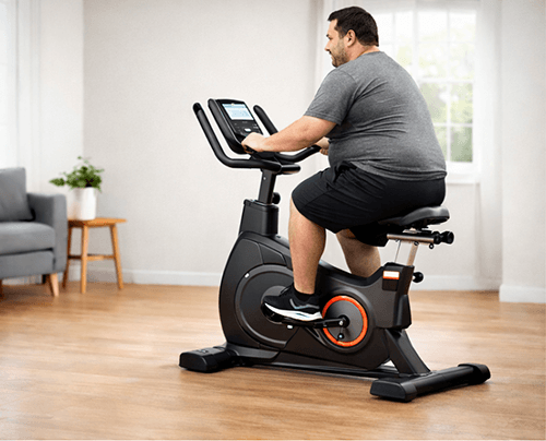 Hometrainer voor zware mensen